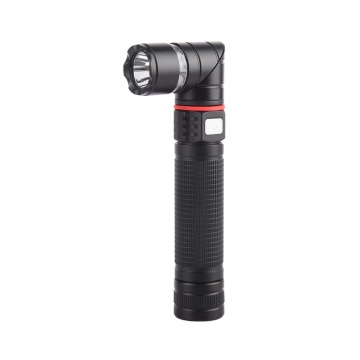 New Rechargeable Mini Aluminum Flashlight with Foldable Head Work Light: Your Ultimate Portable Illumination Solution