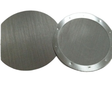 14 Micron Dutch Weave Stainless Steel Filter Disc for Coffee