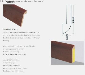 Laminate Flooring Mouldings / Accessory - Skirting