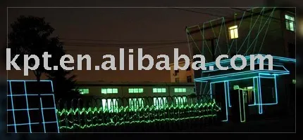 building neon wire decoration el wire decoration