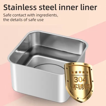 Best Selling Huaqiao Home Use Plastic Heating Bento Box with Spoon