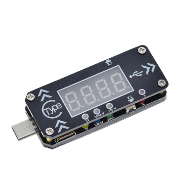 5 V/9V/12 V/15V/20V/PPS PD2.0 PD3.0 Typ-C-USB-Ladeauslöser-Ladegerät mit Voltmeter und Amperemeter für PD-Ladegerät