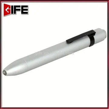 Factory Bulk Sale Handheld Bright 1 led Multi-color medical penlight pupil gauge