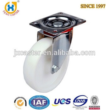 High Quality 5 inch Industrial swivel Caster with nylon wheel, medium duty caster