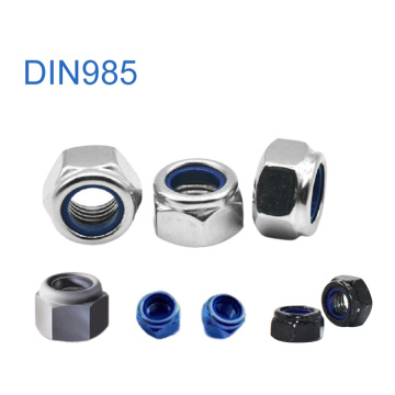 Din985 Roda Kunci Stainless Steel Hex Nut