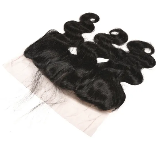 Top selling Brazilian Virgin Remy Human Hair Transparent Lace Frontal Body Wave Hair Frontal Closures 13x4 lace frotnal