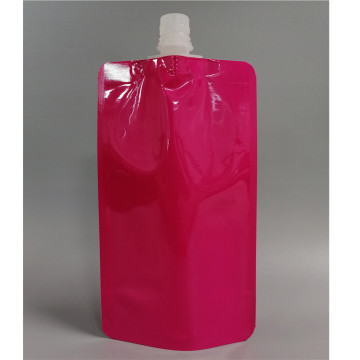 Plastic Stand up Pouch Bag with suction nozzle