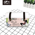 Batina de mariposa y flor personalizada Camuflagestyle PU PU Leather Bag Bag Cosmetic Bag Case y bolsa Multifuncional Bolsa