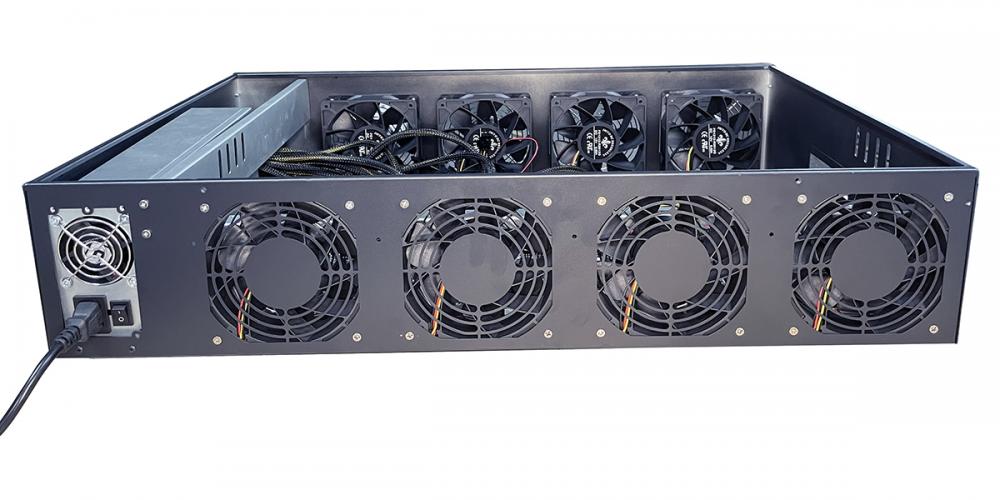 Machine d'exploration de cas GPU du châssis 8GPU 12GPU