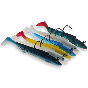 15cm Soft Plastic Fishing Lure with Jighead - 30g Lead Tackle Pesca Accessory