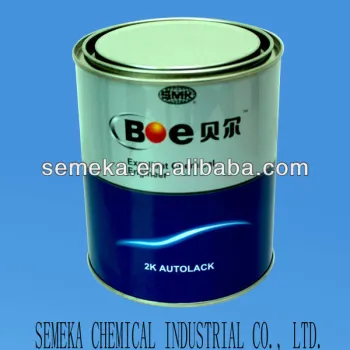 Medium Yellow auto car paint