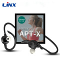 Headset stereo nirkabel Bluetooth earbud tahan air