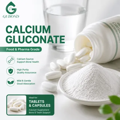 Calcium Gluconate Powder for Calcium Fortification, Nutritional Supplements
