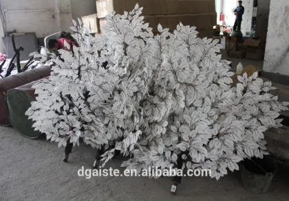 stainless steel bone man made banyan branch white banyan tree
