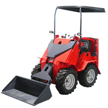 EPA Certified Mini Wheeled Skid Steer Loader with Free Shipping