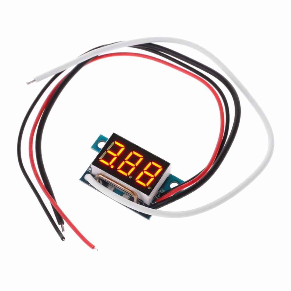 DC 4V-30V 0-10A Digital LED Ammeter Current Panel Meter 0.36in Module Reverse Protection Tester Tools-