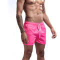 Мужские розовые классические шорты поддержки индивидуально логотип