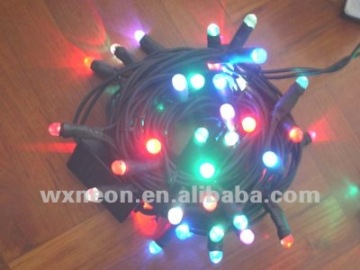 black wire led christmas twinkle light