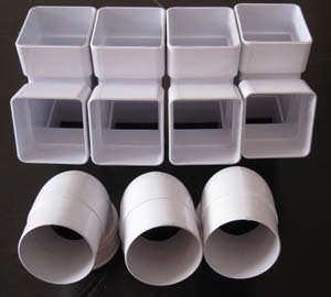 plastic pipe fitting mould