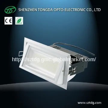 20w 28w 38w 48w Beam Angle adjustable LED Downlight rectangular
