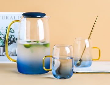 Clear Glass Jug: Top Quality Borosilicate Glass Water Pot with Lid for Wholesale