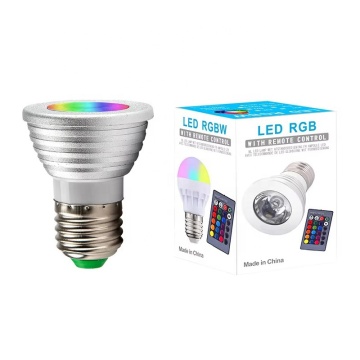 Wholesale Smart LED Spotlight: Custom Party & Household RGBW Dimmable Remote Control Bulb Light