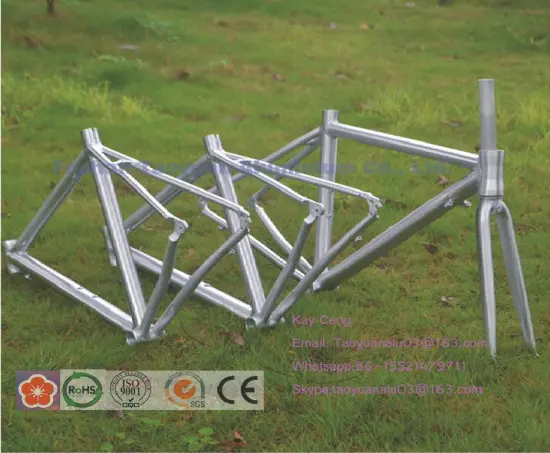High quality alloy aluminum bicycle frame with suspension