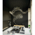 Chandelier de personnalisation décorative de luxe moderne