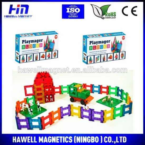 2015 Hot sale New magnetic toys, playmager toys for education