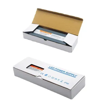 High-Power AC to DC LED Power Supply Adapter for Light Box and LED Strips - 12V/24V, 150W-250W