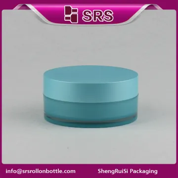 SRS free sample cosmetic 120ml plastic hair product jars