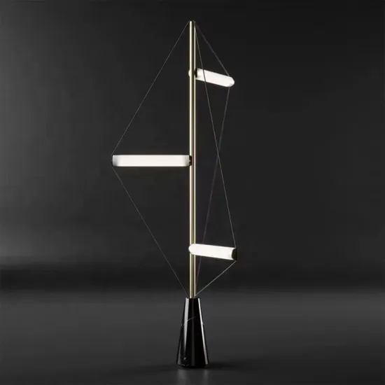 Marble Base Decorative Standing Lamp for Luxury Modern Projects
