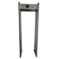 Six zones archway metal detector