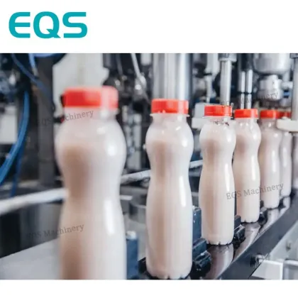 Multi-function Packing Walnut Milk and Peanut Milk Plastic Bottle Filling Machine Production Line