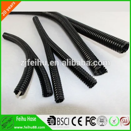 Nylon corrugated Double Deck Split loom