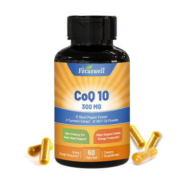 Focuswell COQ10 300 mg Softgele: Eine vegetarische Ernährung für die Herzgesundheit für Herzgesundheit