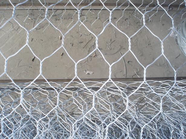 galvanized and PVC coated hexagonal mesh gabion box