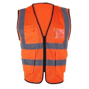 ANSI/ISEA Class 2 Breathable Road Work Safety Vest