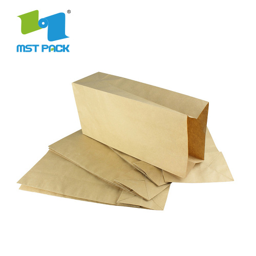 Bolsa de papel Kraft de lámina para paquetes de alimentos