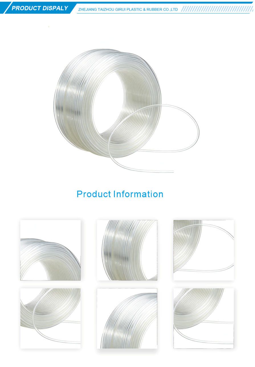 flexible plastic rubber oil pipe