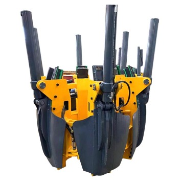 Hydraulic Tree Transplanting Machine for Tractor Skid Steer - Small Tree Moving Spade Remover