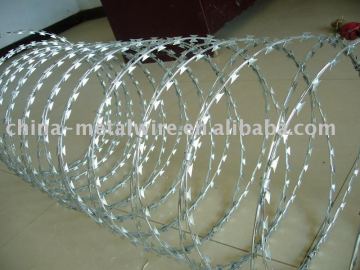 Concertina razor wire
