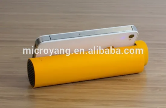 3 in 1 Multi-functional tube cylinder 4000mah power bank bluetooth speaker