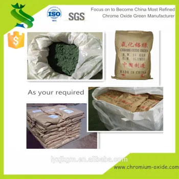 Sunlight Light Resistance Chromium Oxide Green Pigment Bayer
