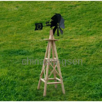 Wooden outdoor furniture/garden furniture/wooden windmill shelf