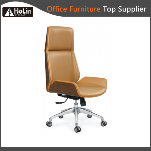 Luxury Office Chair Plywood Cover Swivel Office Leisure Chair Factory