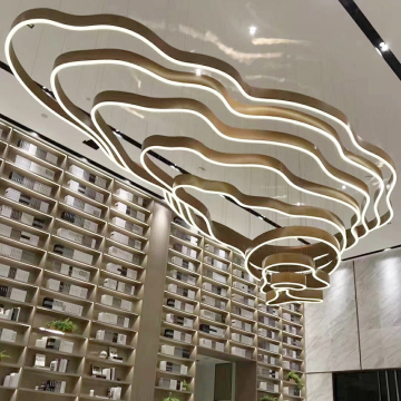 Special-shaped Terraces Hotel: Customized Large-scale Engineering Lighting for Lobby and Banquet Hall