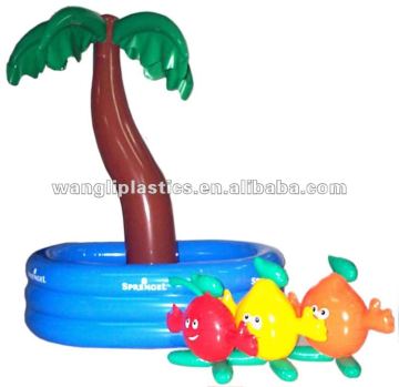 New Design PVC Plastic Inflatable Mini Swimming Water Pool for Kids