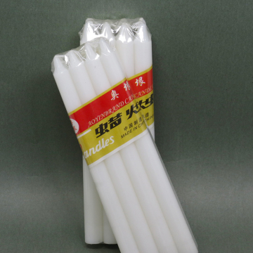 Hot sell home lighting white stick candle