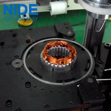 Double needle Stator coil lacing machinery